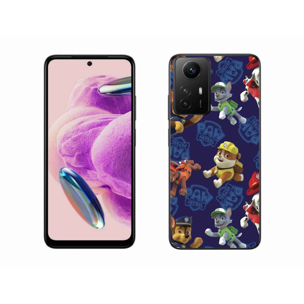 Gélový kryt mmCase na Xiaomi Redmi Note 12S - labková patrola 1