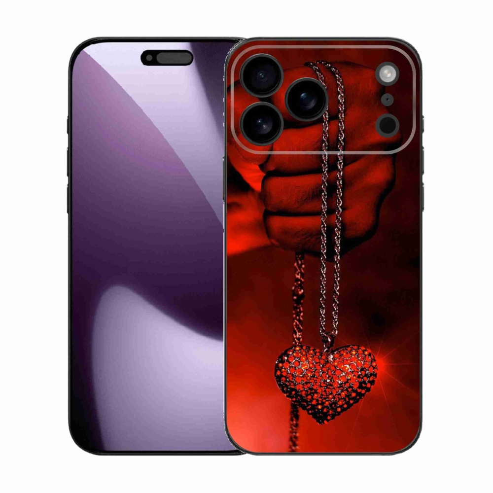Gélový kryt mmCase na iPhone 17 Pro Max - náhrdelník