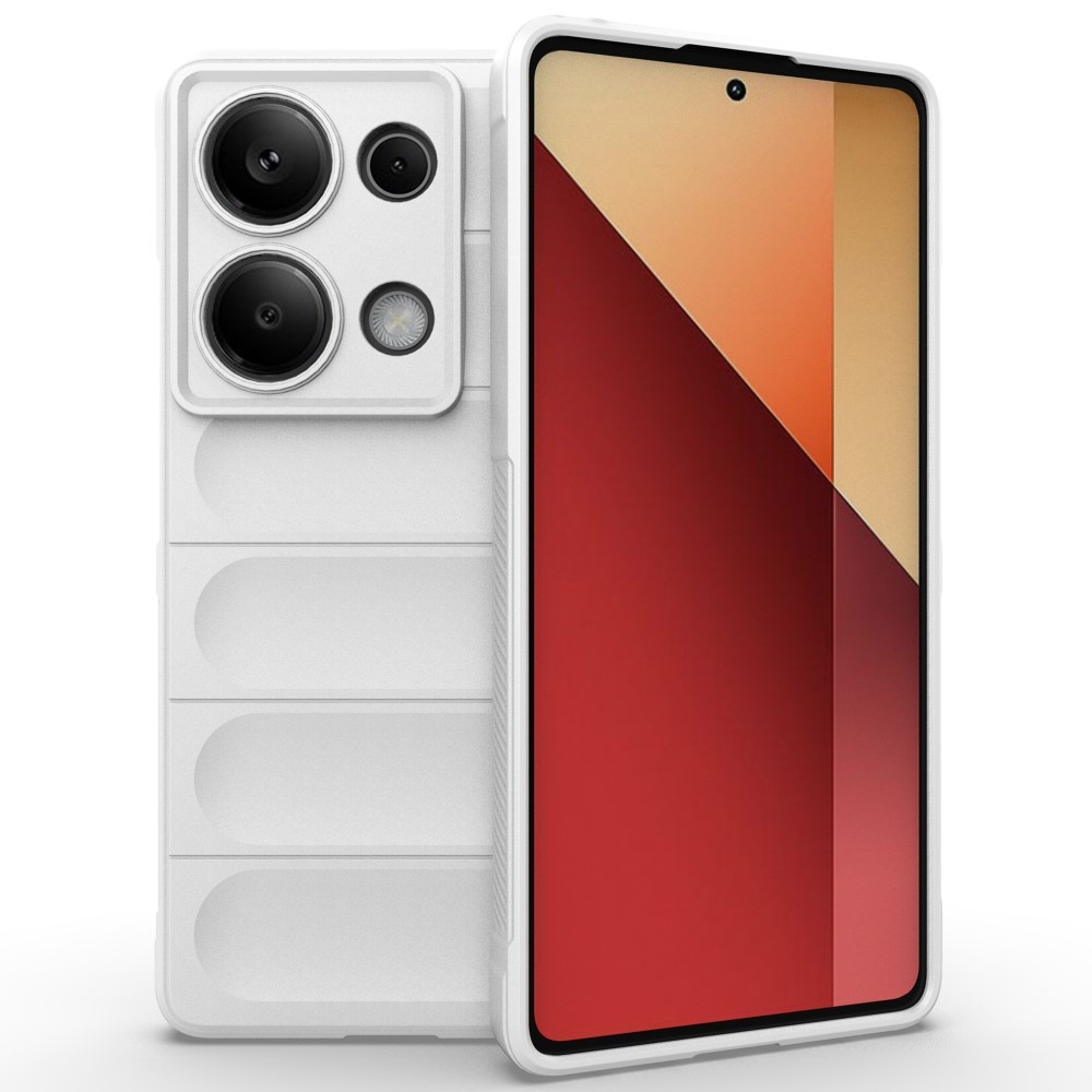 Rugg odolný gélový obal na Xiaomi Redmi Note 13 Pro 4G/Poco M6 Pro - biely