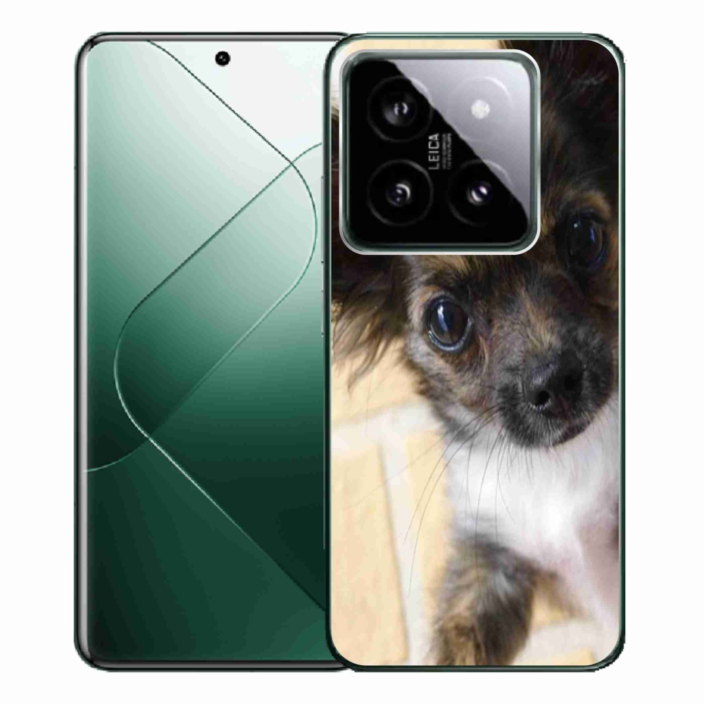 Gélový obal mmCase na Xiaomi 14 Pro - čivava 2