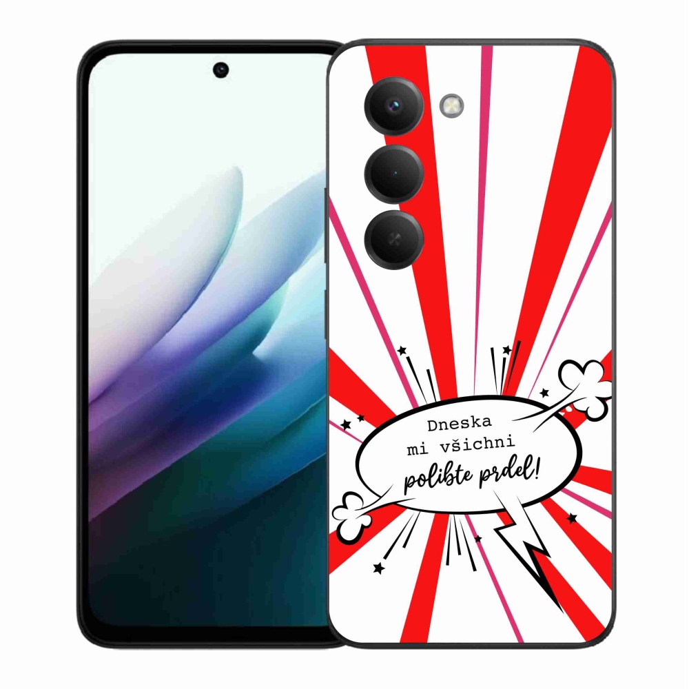 Gélový kryt mmCase na Xiaomi Redmi 15 4G/5G (171mm) - vtipný text 15 biele pozadie