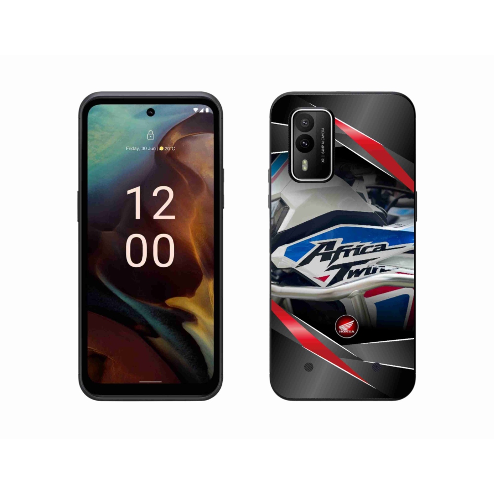 Gélový kryt mmCase na Nokia XR21 - motorka honda
