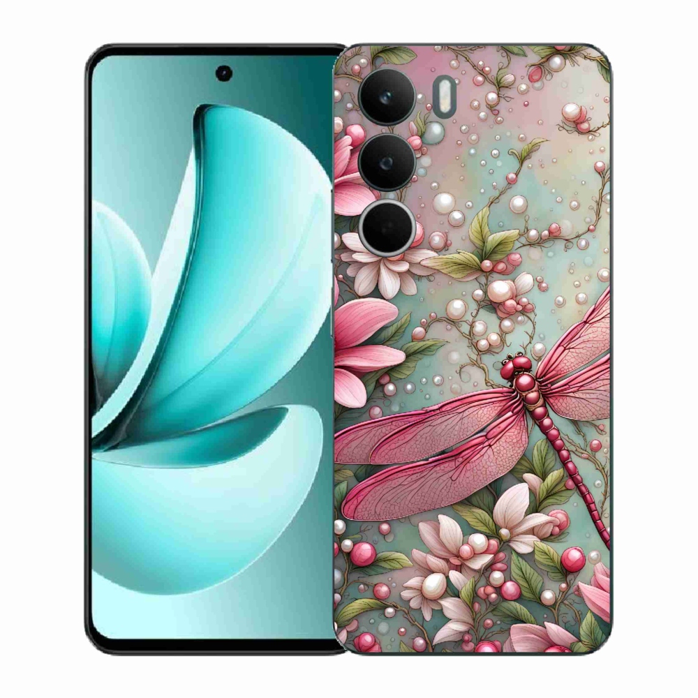 Gélový kryt mmCase na Realme C71 - vážka