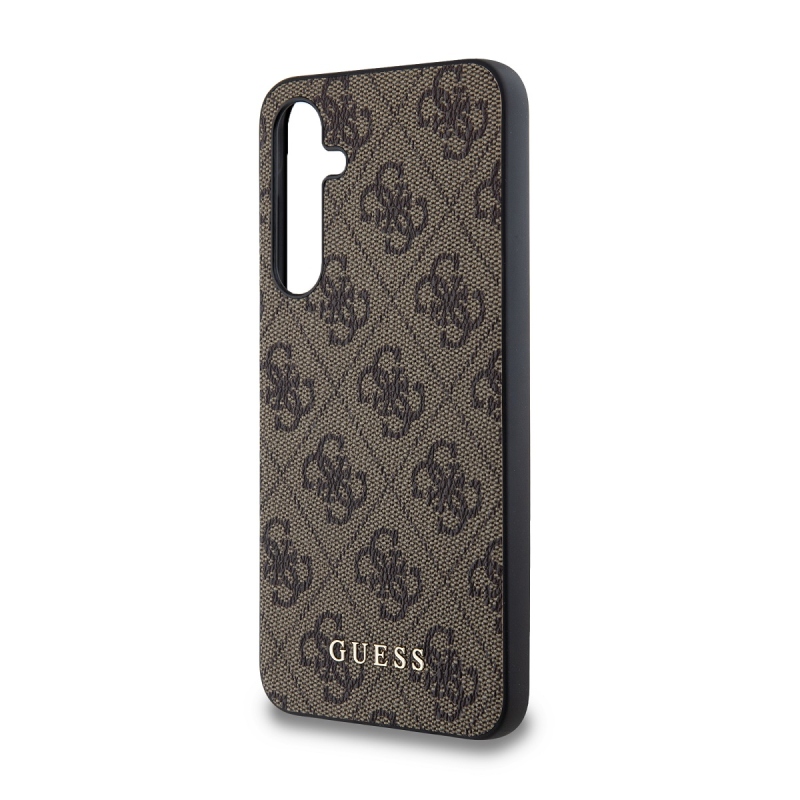 Guess 4G Zadný Kryt pre Samsung Galaxy A35 5G Brown