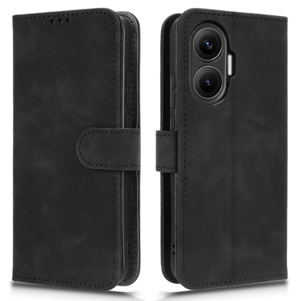 Feel knižkové púzdro na Xiaomi Poco F7 5G - čierne