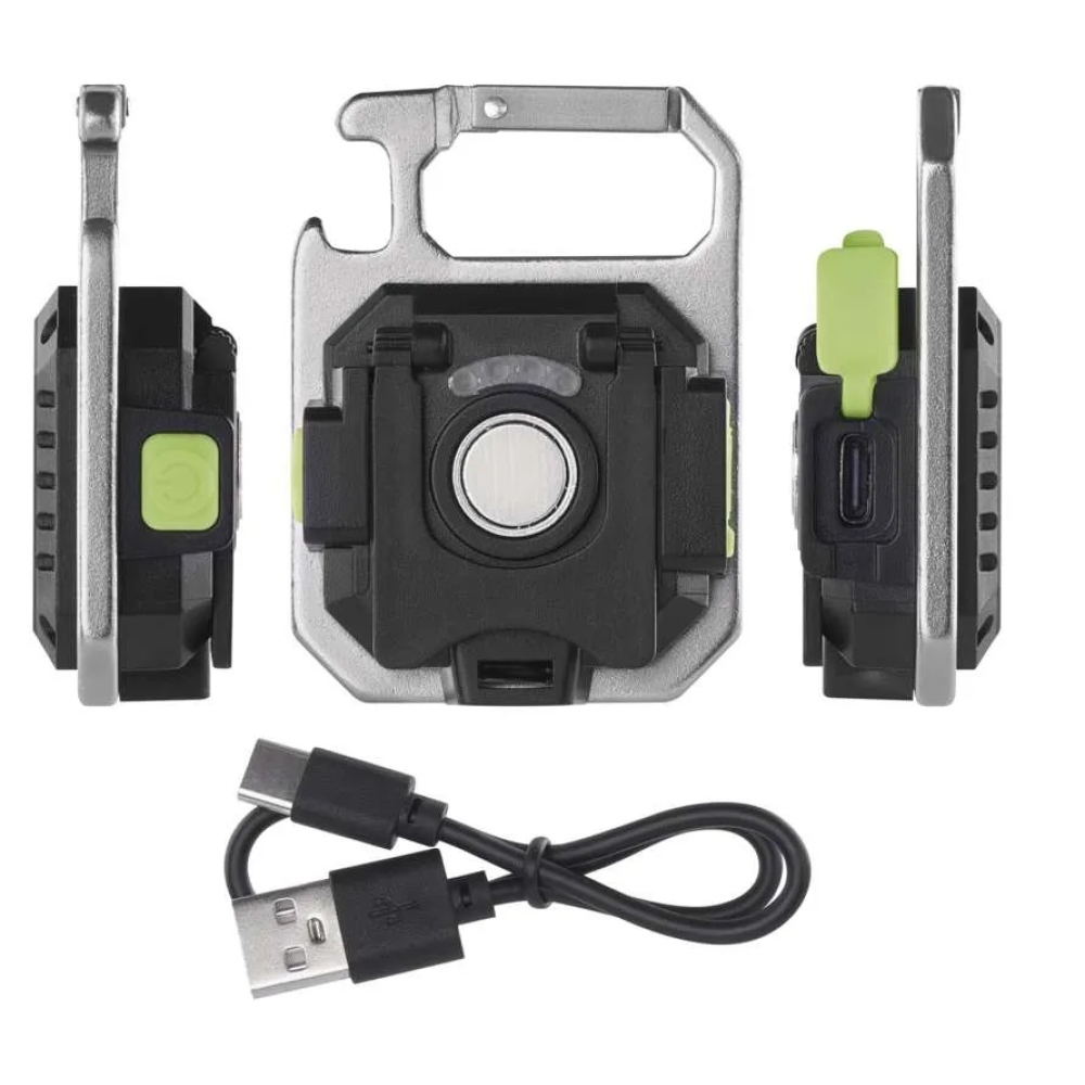 Nabíjacie mini LED svietidlo - prívesok, 750 lm