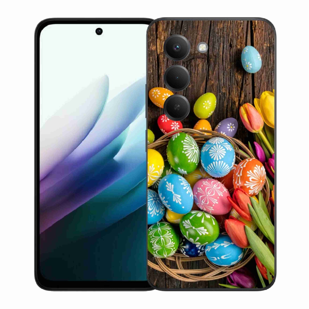 Gélový kryt mmCase na Xiaomi Redmi 15 4G/5G (171mm) - veľkonočné vajíčka