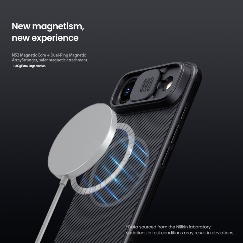 Nillkin CamShield PRO Magnetický zadný kryt pre Apple iPhone Air Black