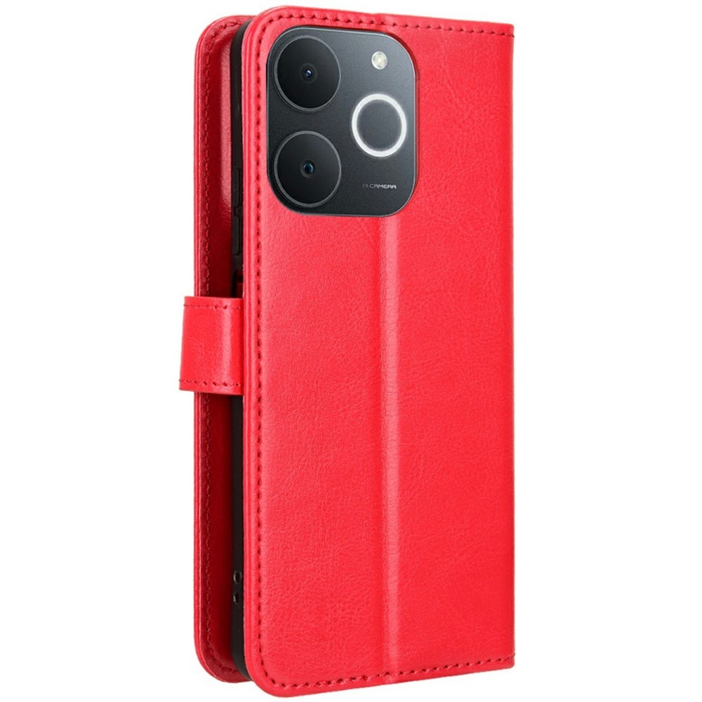 Crazy knižkové puzdro na Realme Note 70T - červené