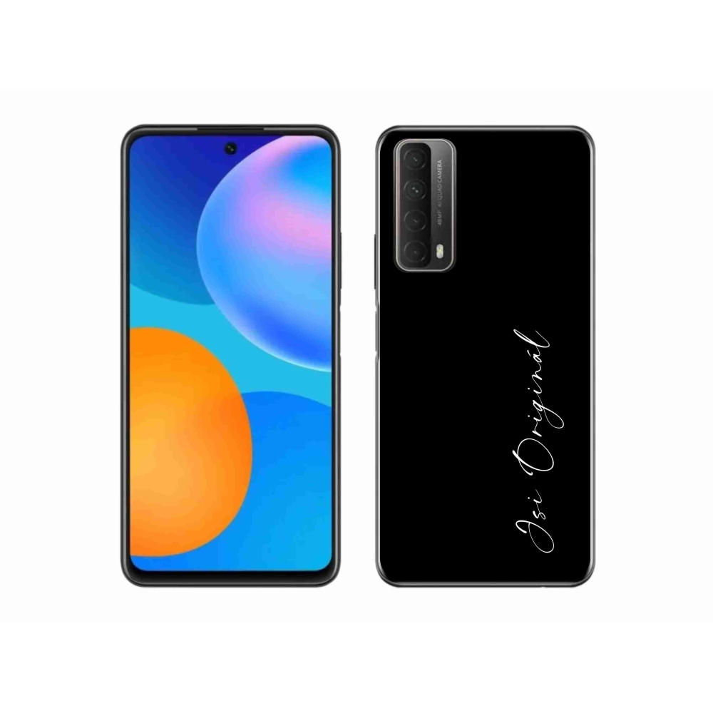 Gélový kryt mmCase na Huawei P Smart (2021) - si originál čierne pozadie