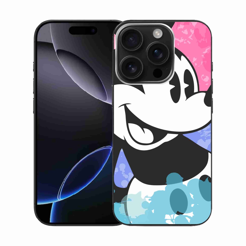 Gélový kryt mmCase na iPhone 16 Pro - mickey mouse