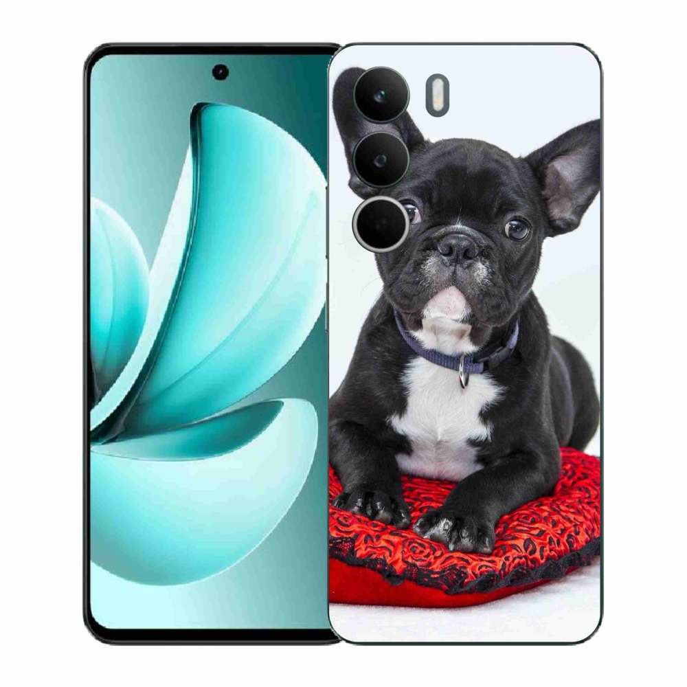 Gélový kryt mmCase na Realme C71 - buldog