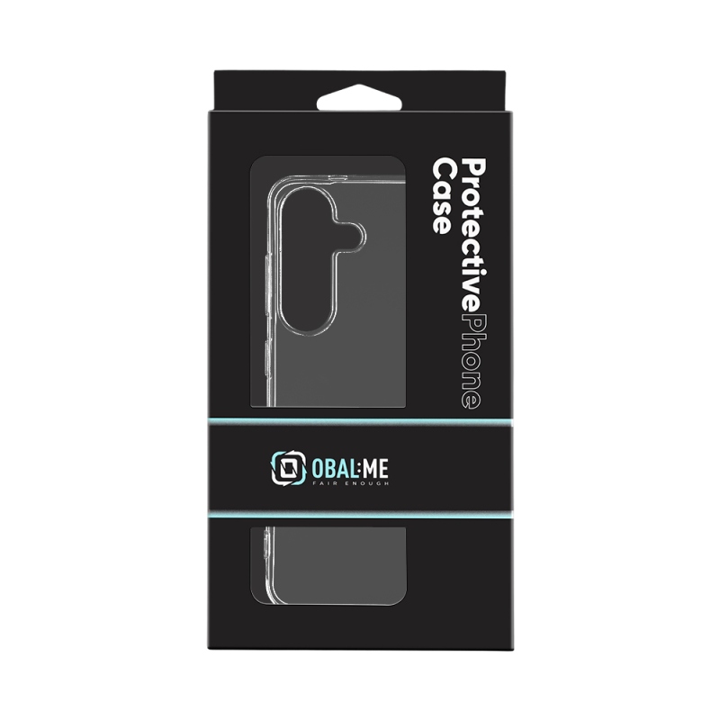 OBAL:ME TPU kryt pre Samsung Galaxy S25 Transparent