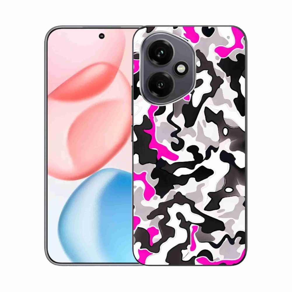 Gélový kryt mmCase na Honor 400 - maskáčový vzor 5