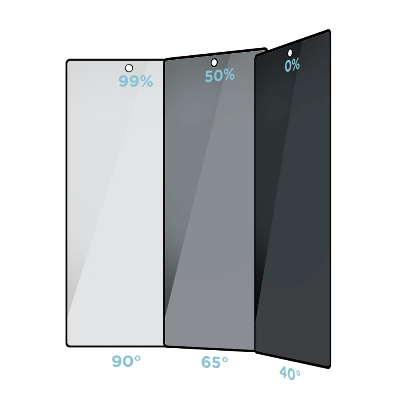 OBAL:ME Privacy 5D tvrdené sklo pre Samsung Galaxy Z Fold 8 Ultra Black