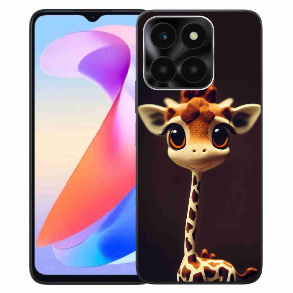 Gélový kryt mmCase na Honor X6a - malá žirafa