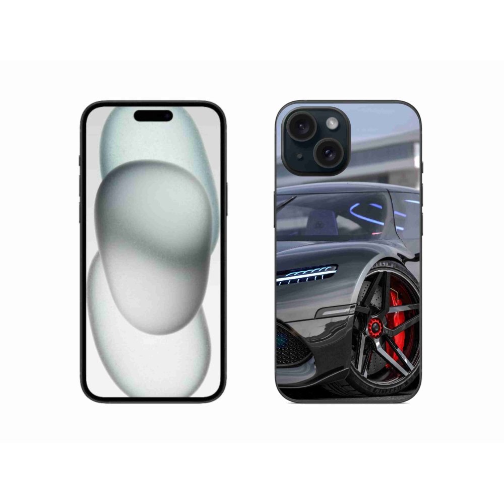 Gélový kryt mmCase na iPhone 15 - auto 5