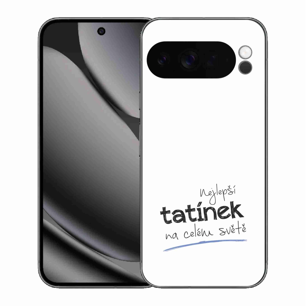Gélový kryt mmCase na Google Pixel 10 Pro XL - najlepší otecko 4 biele pozadie