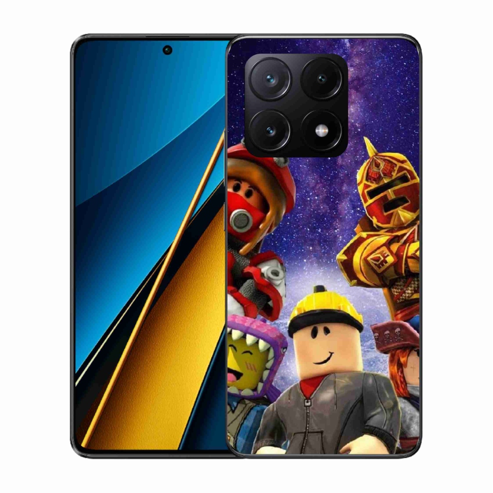 Gélový kryt mmCase na Xiaomi Poco X6 Pro 5G - roblox 3