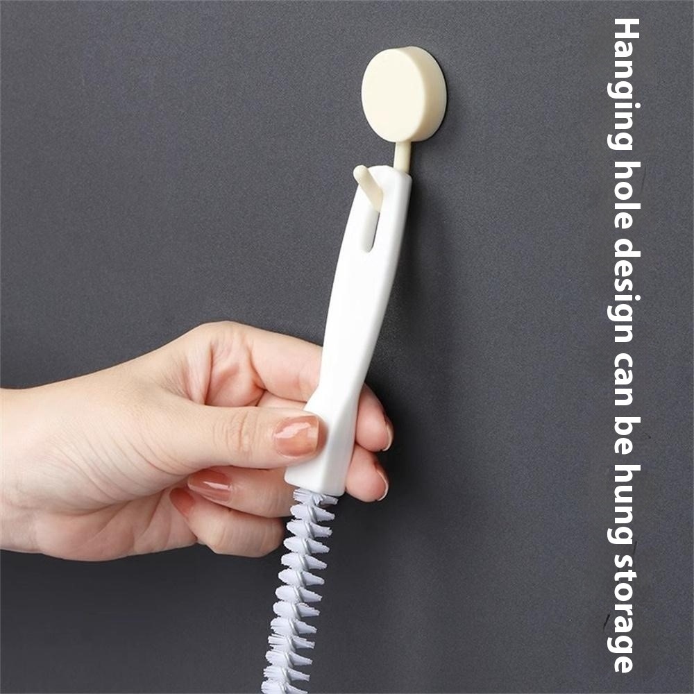 Flexibilná kefa na čistenie odpadov a sifónov pre domácnosť