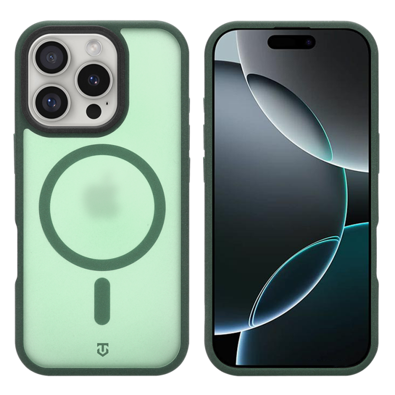 Tactical MagForce Hypersand puzdro pre Apple iPhone 16 Pro v farbe Forest Green
