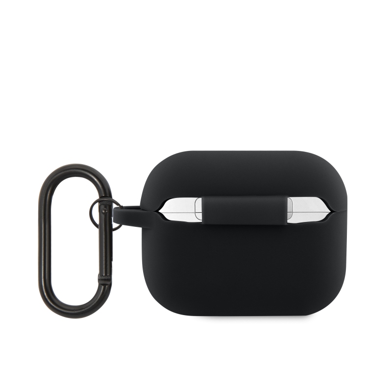 Lacoste Liquid Silicone Croc Logo Puzdro pre AirPods Pro 2 Black
