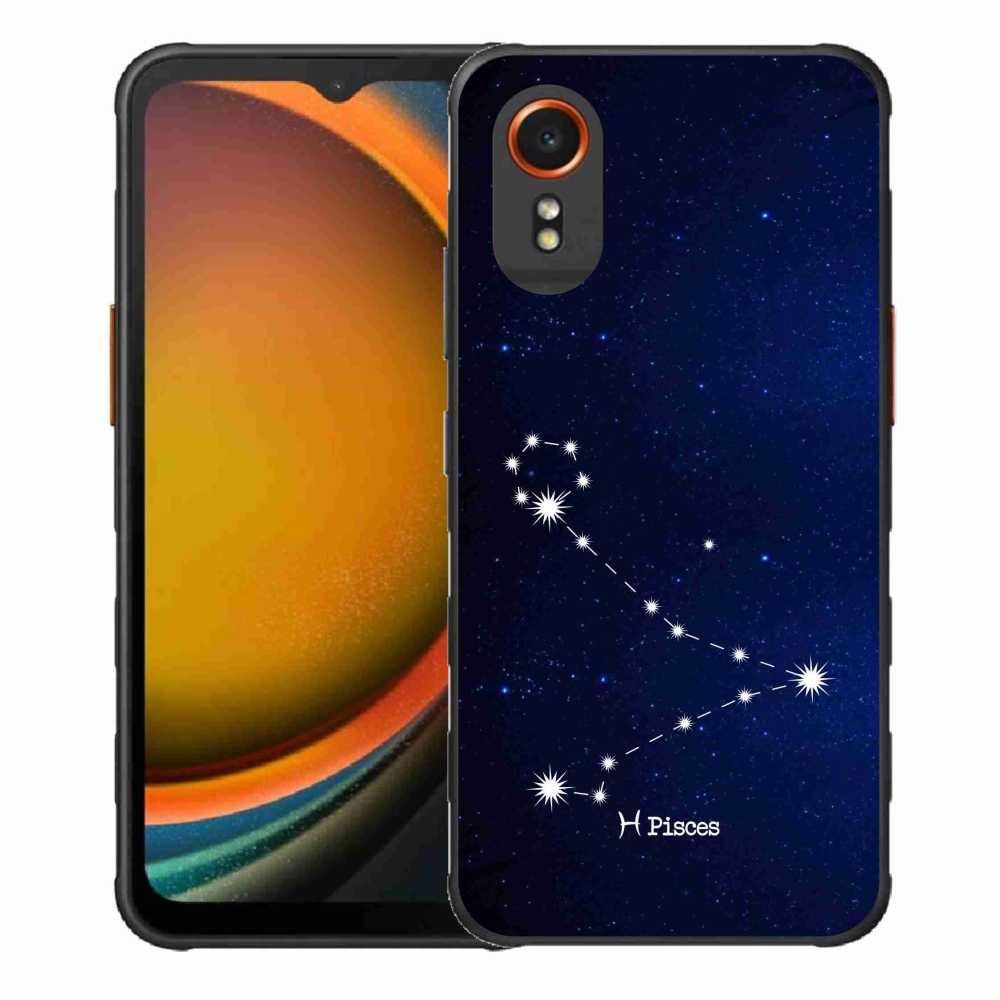 Gélový kryt mmCase na Samsung Galaxy Xcover 7 - súhvezdie Ryby