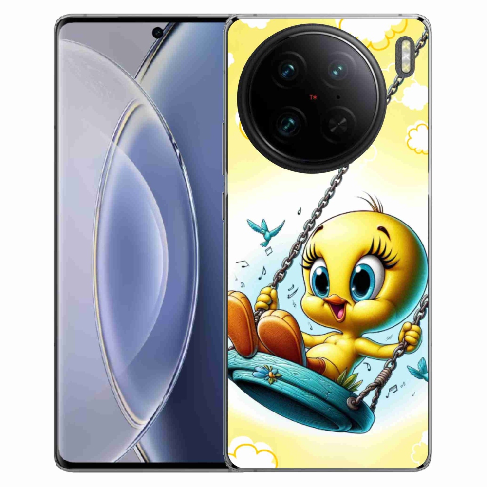 Gélový kryt mmCase na Vivo X90 Pro - tweety