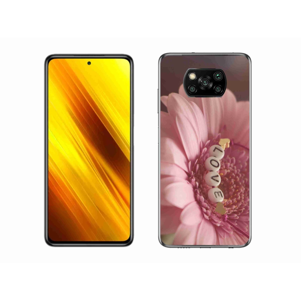 Gélový kryt mmCase na Xiaomi Poco X3 - prívesok love