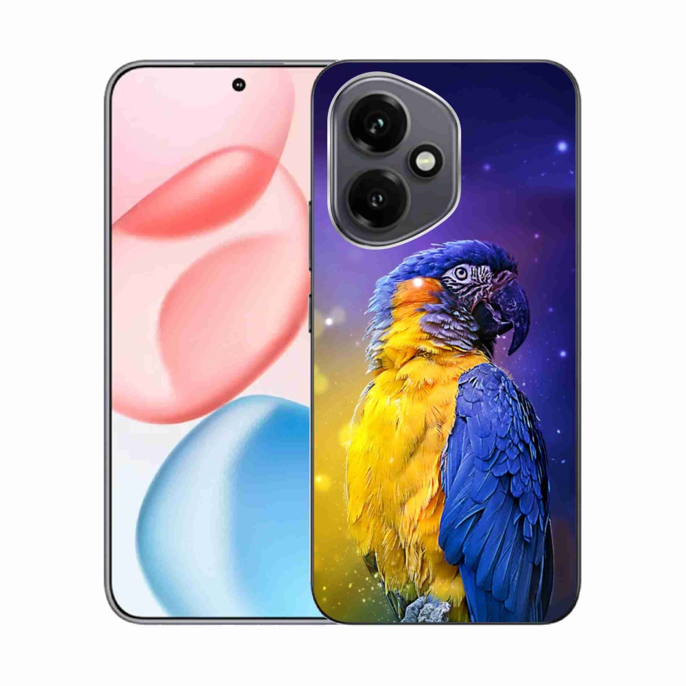 Gélový kryt mmCase na Honor 400 - papagáj ara 1