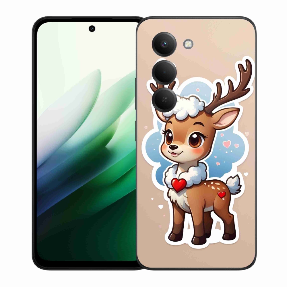 Gélový kryt mmCase na Xiaomi Redmi 15 5G (169mm) - kreslený sob