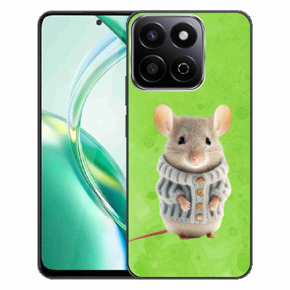 Gélový kryt mmCase na Honor 200 Smart 5G - myška vo svetri