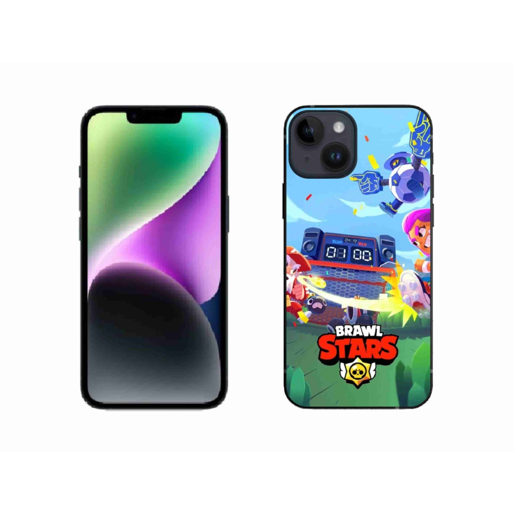 Gélový kryt mmCase na iPhone 14 - brawl stars 1