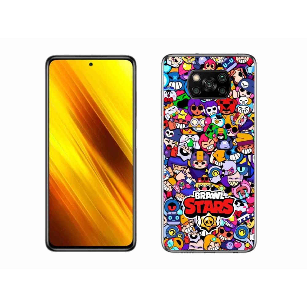 Gélový kryt mmCase na Xiaomi Poco X3 - brawl stars 2