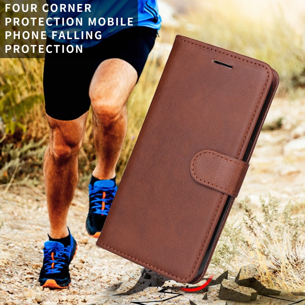 Wallet knižkové púzdro na Xiaomi Redmi A5 - hnedé