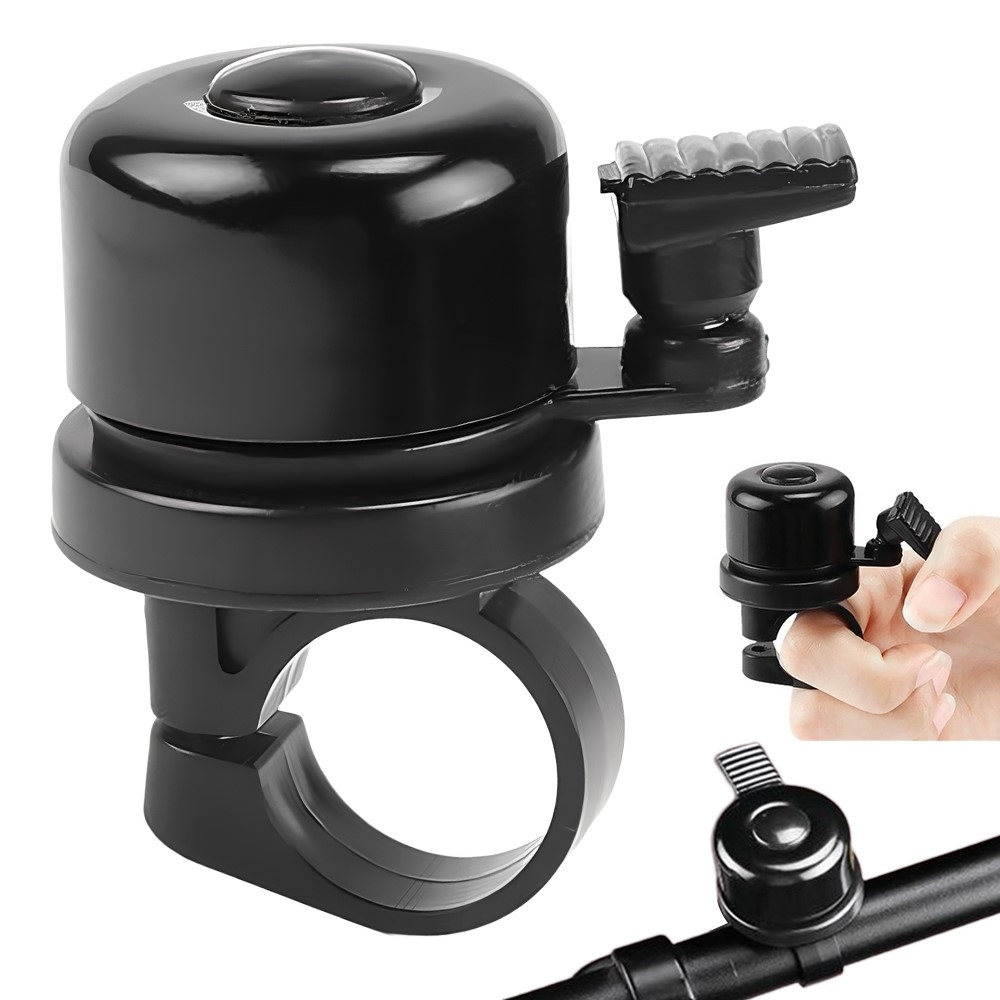 Cyklistický zvonček s integrovaným držiakom pre AirTag proti krádeži