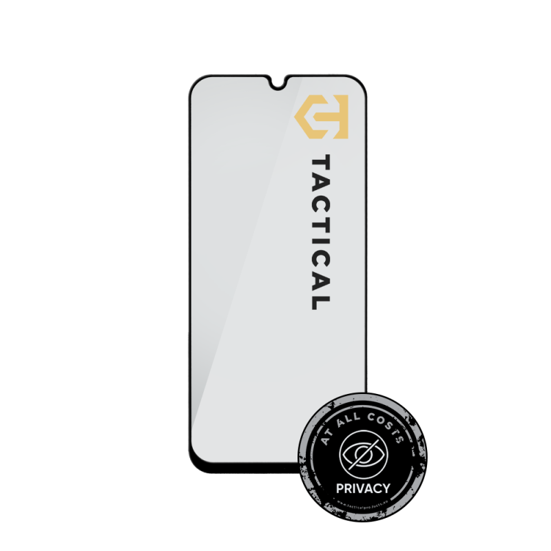 Taktické sklo Privacy Stealth 5D pre Xiaomi Redmi A7 Pro – čierne