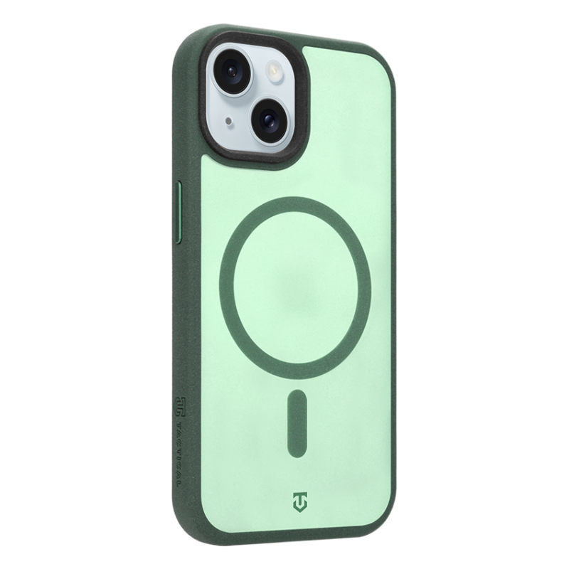 Tactical MagForce Hypersand puzdro pre Apple iPhone 15 v farbe Forest Green