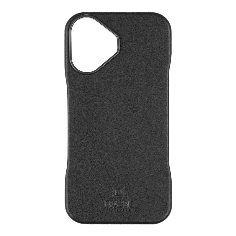 OBAL:ME LeatherTanga Cover pre Apple iPhone 16 Black