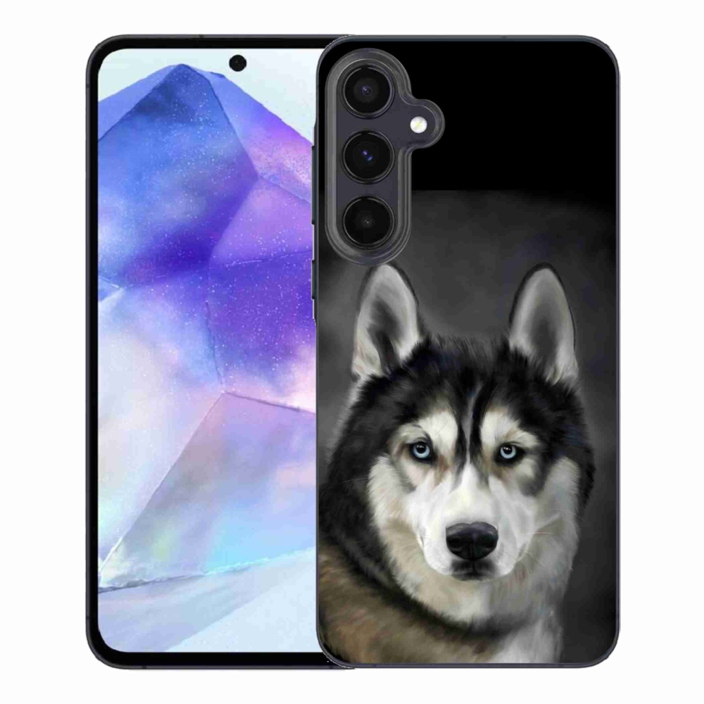 Gélový obal mmCase na Samsung Galaxy A55 5G - husky