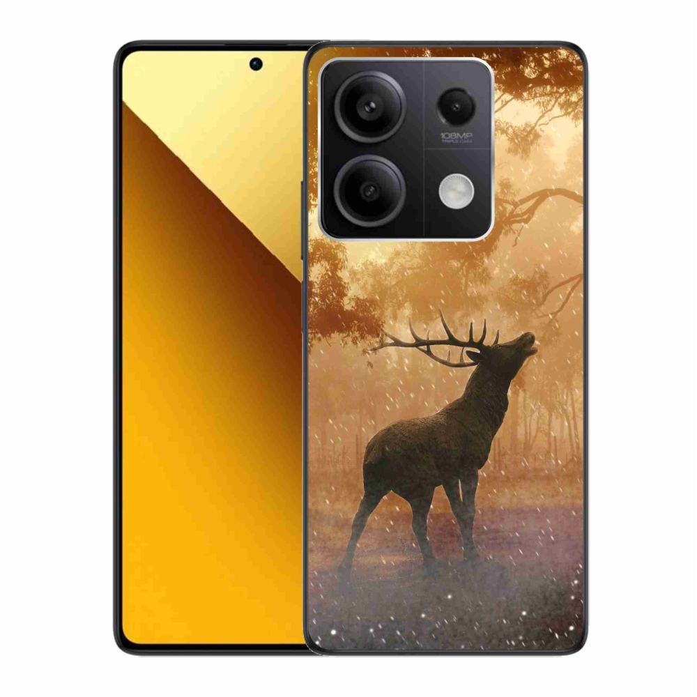 Gélový kryt mmCase na Xiaomi Redmi Note 13 5G - jeleň v ruji