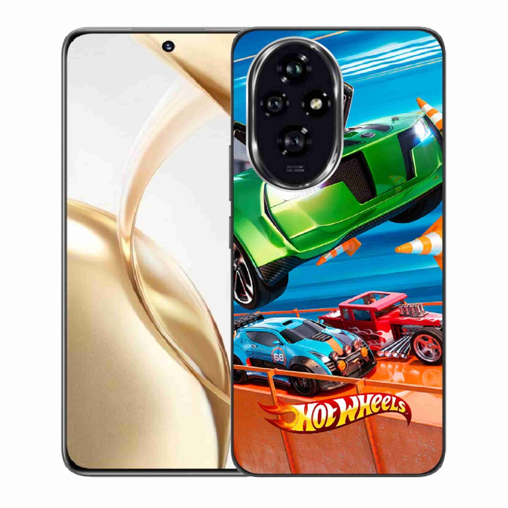 Gélový kryt mmCase na Honor 200 5G - hot wheels 1