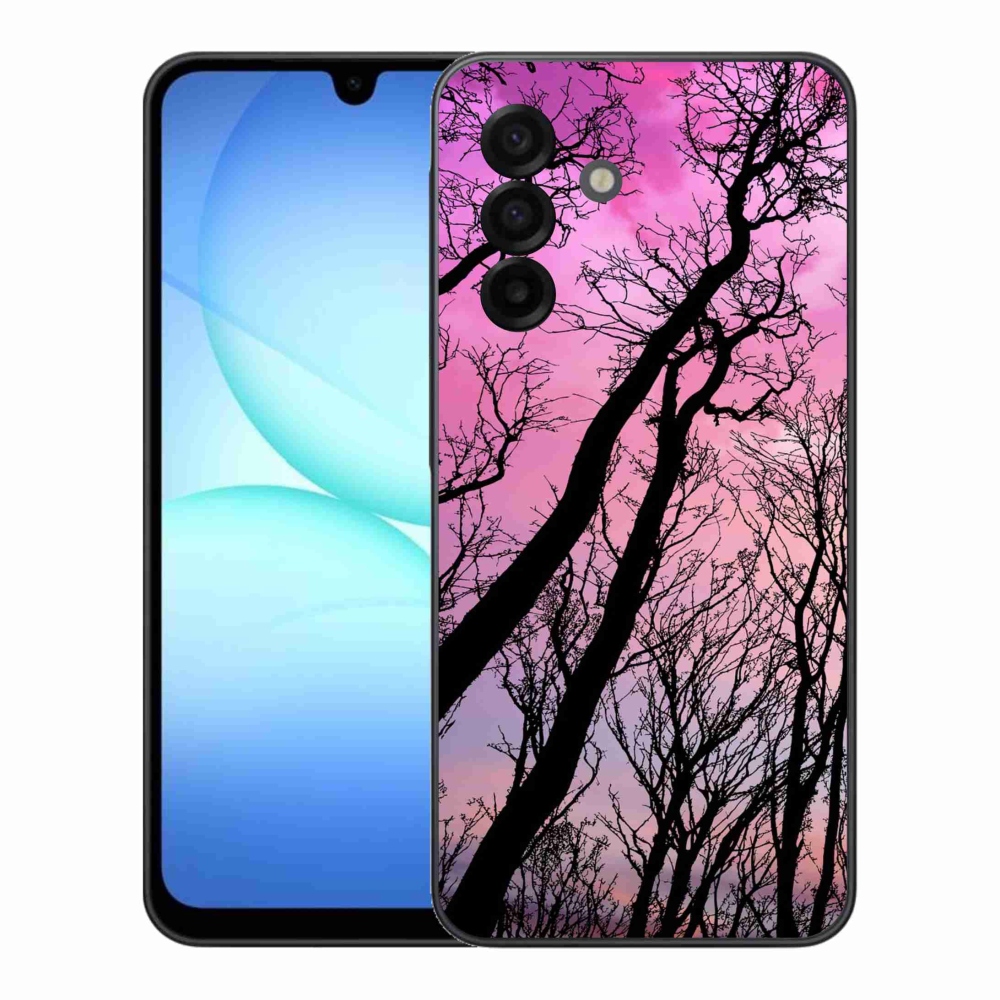 Gélový kryt mmCase na Samsung Galaxy A17 4G/5G - opadané stromy