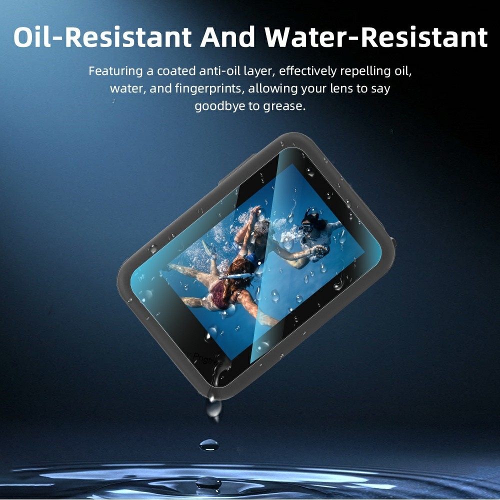 BRDRC 2× sada tvrdených skiel pre GoPro Hero 13 displej a objektív