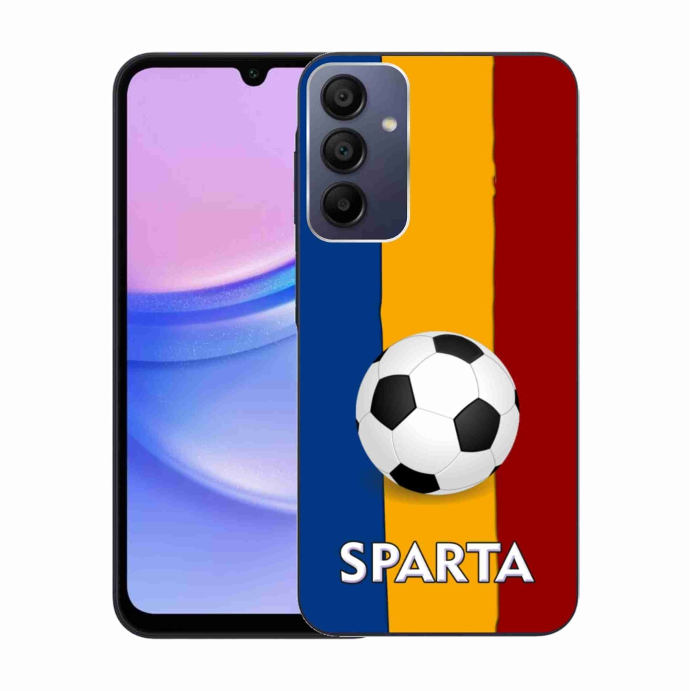 Gélový kryt mmCase na Samsung Galaxy A15 4G/5G - futbal 1