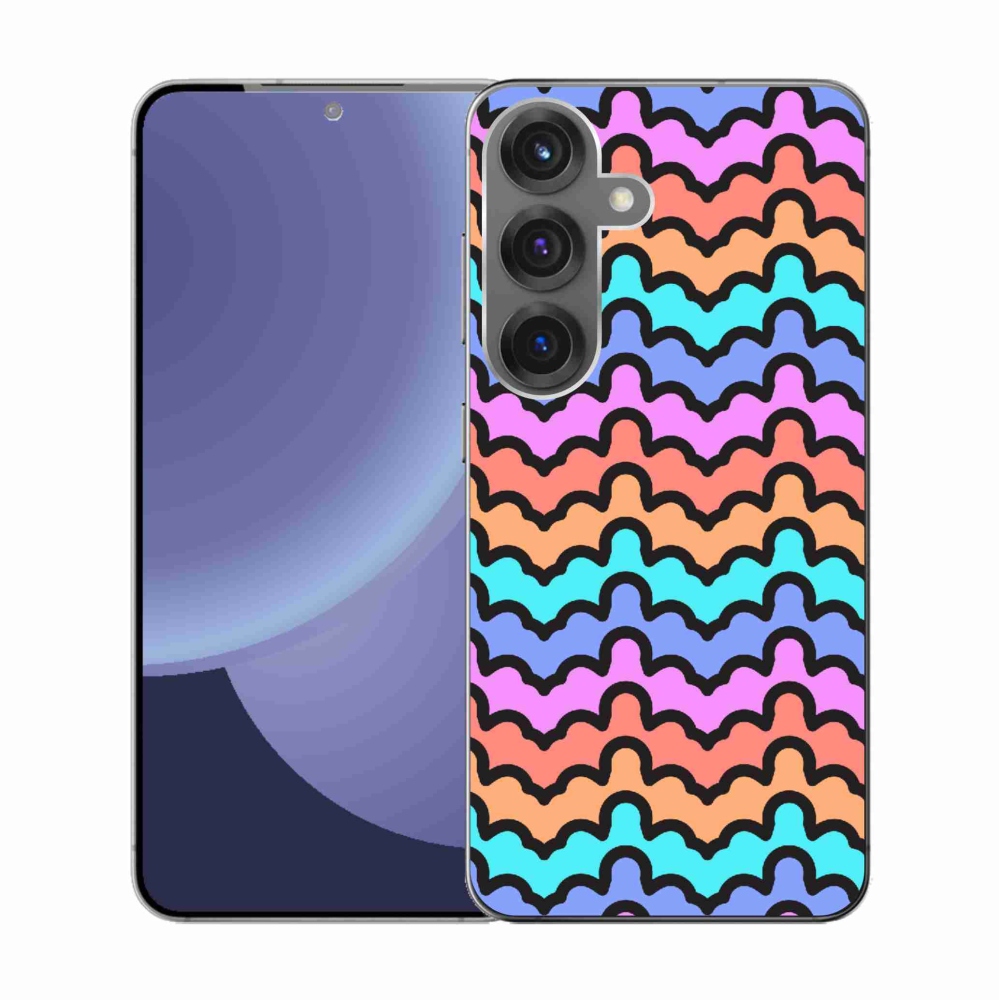 Gélový kryt mmCase na Samsung Galaxy S25 - abstraktný motív 30