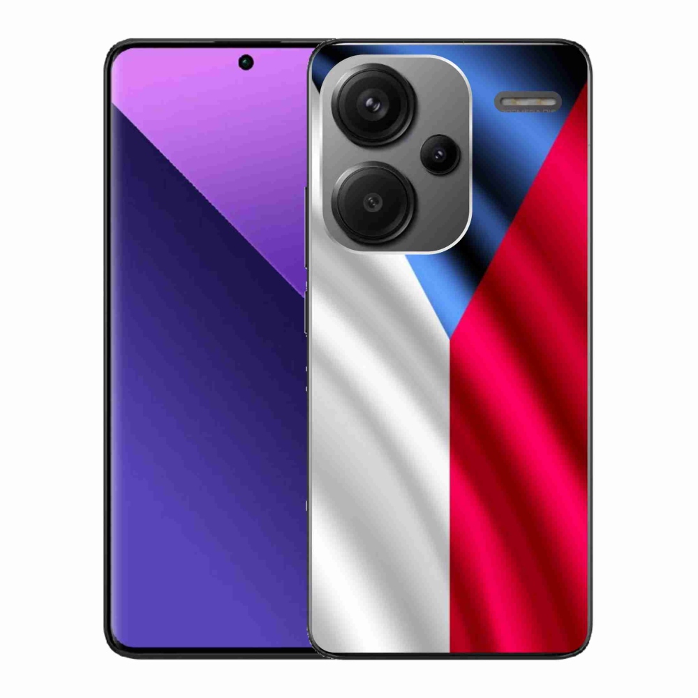 Gélový kryt mmCase na Xiaomi Redmi Note 13 Pro+ 5G - česká vlajka