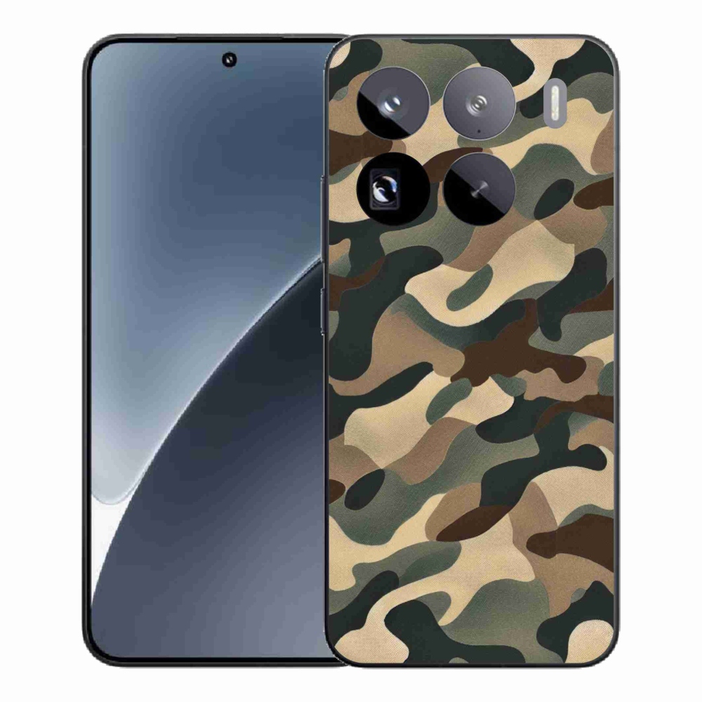 Gélový kryt mmCase na Xiaomi 15 Pro - maskáčový vzor 11