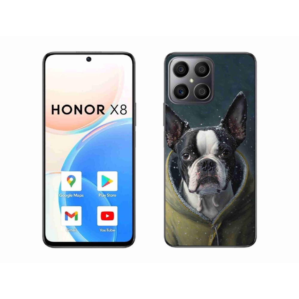 Gélový kryt mmCase na Honor X8 - buldoček