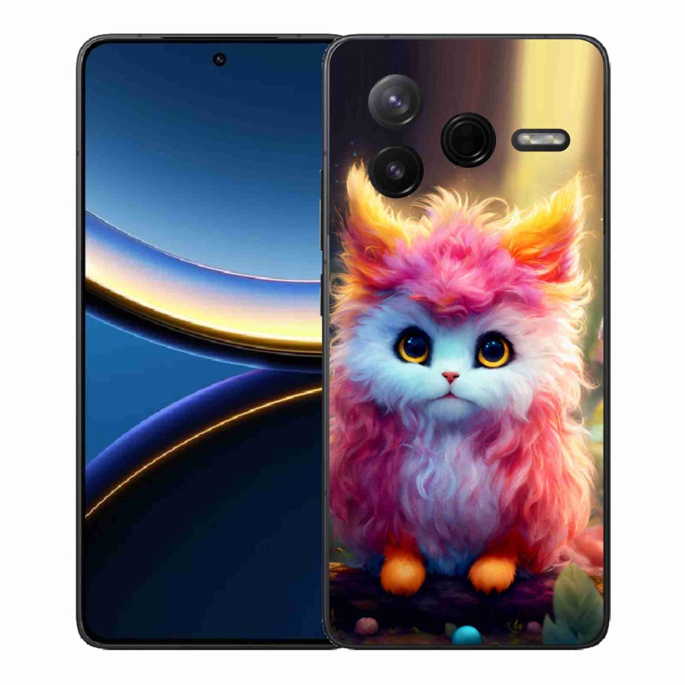 Gélový kryt mmCase na Xiaomi Poco F7 Pro - roztomilé mačiatko 5